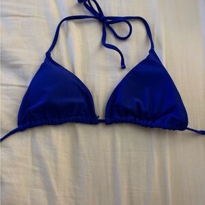 SHEIN Blue Bikini Top